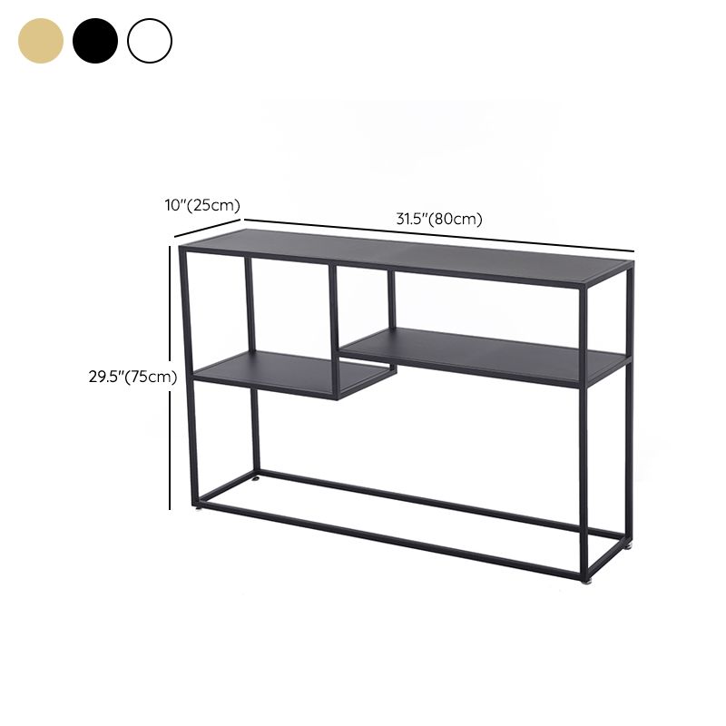 9.84" W Contemporary Console Accent Table Antique Finish Console Sofa Table