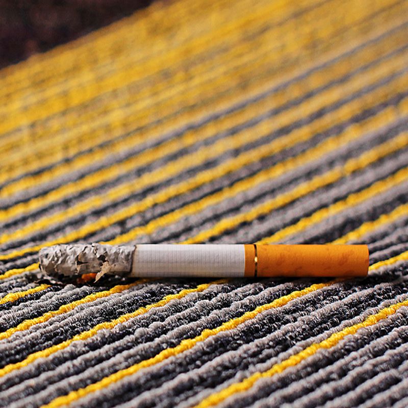 Loose Lay Carpet Tiles Ombre Print Fade Resistant Carpet Tiles