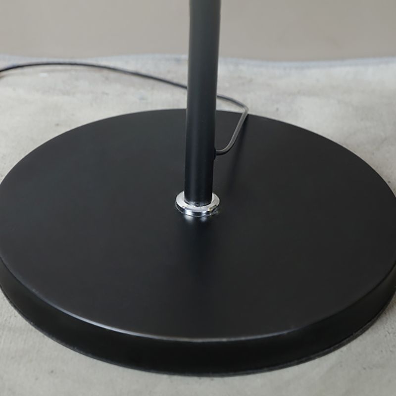 Metal Linear Shape Floor Lights Modern Style 1-Light Floor Mount Light