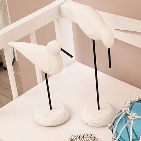 White Manufactured Etagere Bookshelf Modern Open Vertical Bookcase