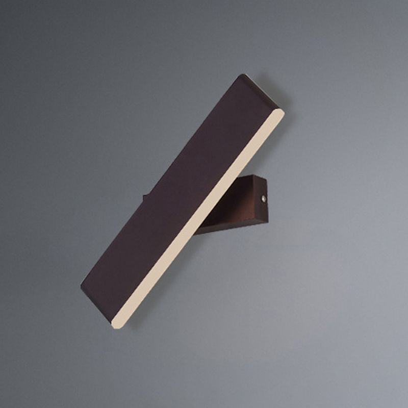 Modern Style LED Wall Lamp Minimalist Rotatable Wall Light Sconce for Bedroom