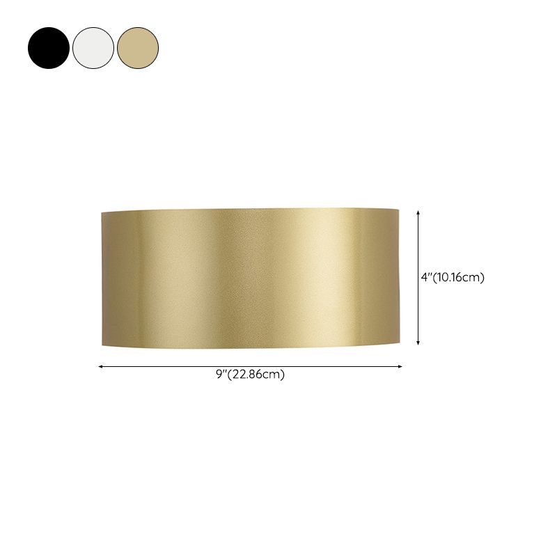 1-Light Geometric Sconce Modern Metal Sconce Light for Living Room