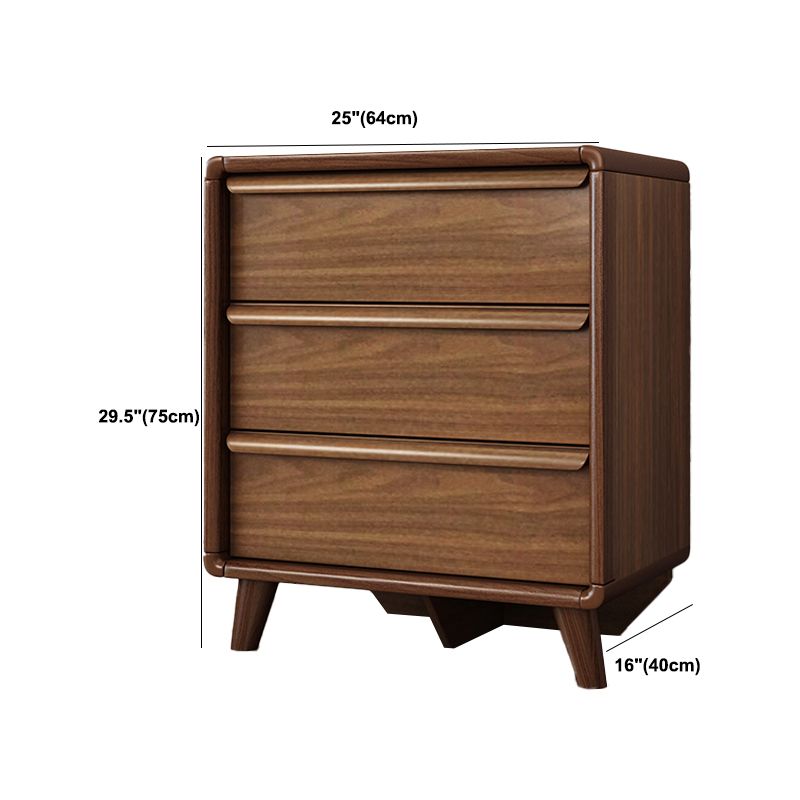 Contemporary Wooden Storage Chest 16" W Home Chest with Drawers