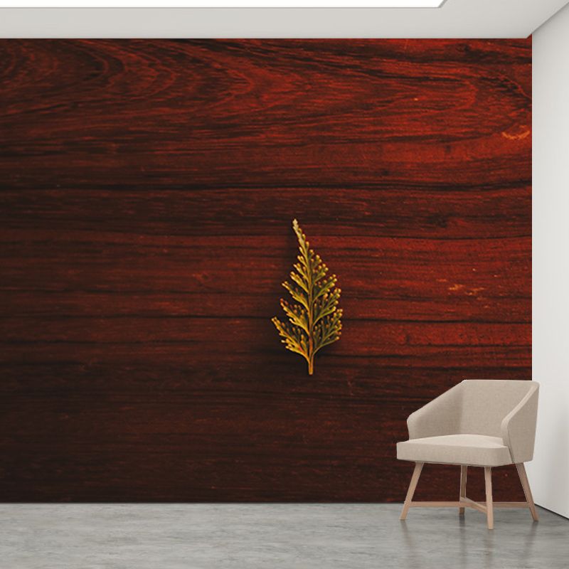 Industrial Wood Grain Wall Mural Home Living Room Bedroom Decals, Personalized Size