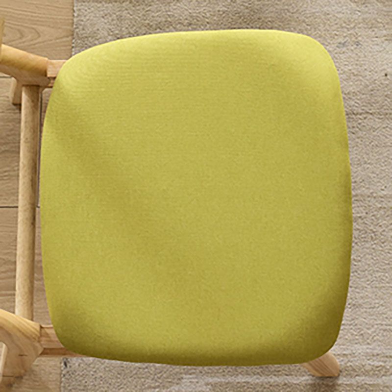 Sedia da sala da pranzo aperta moderna imbottitura.