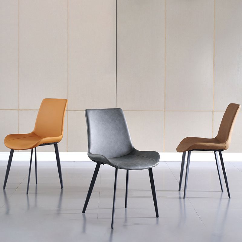 Contemporary Chairs High-density Sponge Cushion Parsons Side Chair for Kitchen