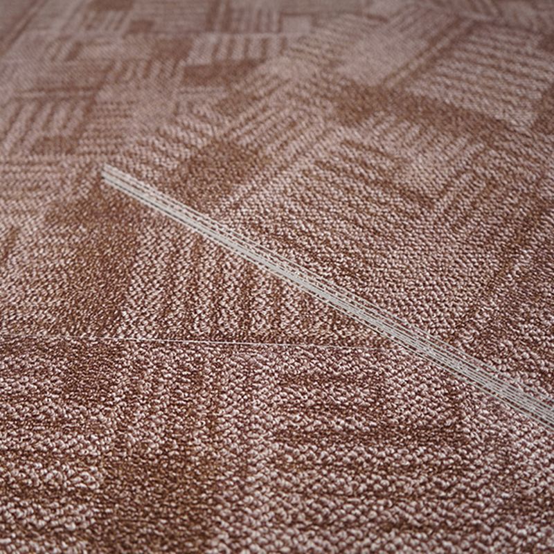 Living Spaces Square Vinyl Flooring Peel and Stick Fabric Look PVC Flooring