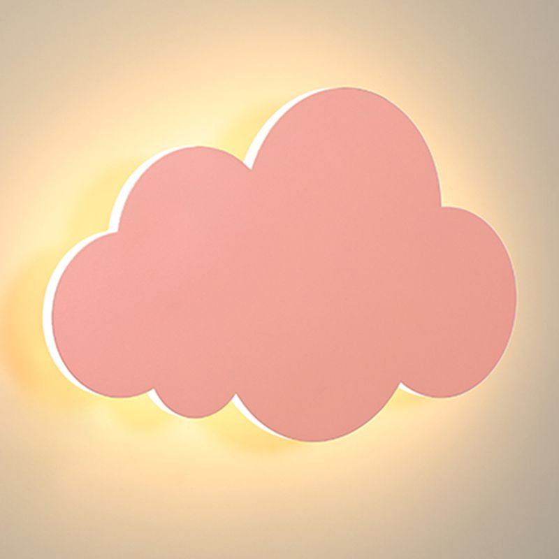 Moderne Stil Leuchte Wolkenform Metall 1-Licht-Wandhalterung Licht