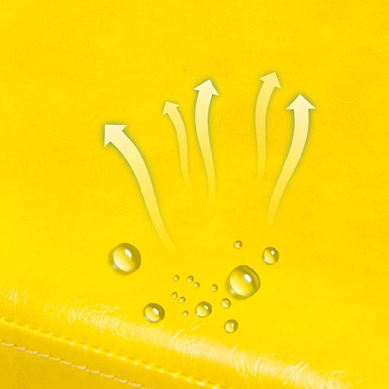 Glam Ottoman Faux Leather Upholstered Solid Color Square Ottoman with Nailhead Trim