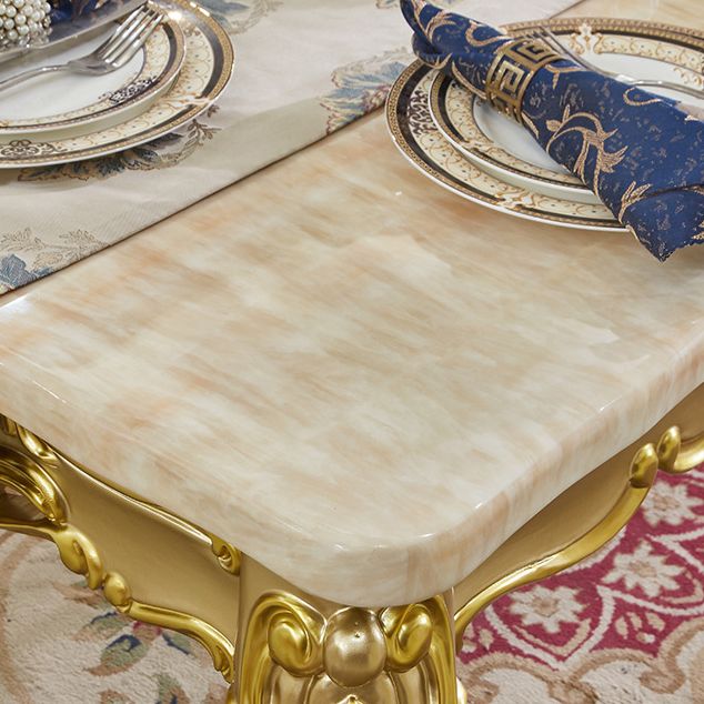 Victoria Rectangle Table Set 1/2/5/7 Pieces Dining Set for Home Use