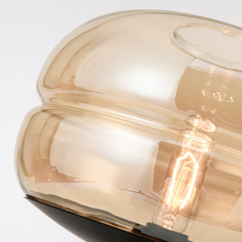 Lampada da comodino in vetro lampada da tavolo ultramoderna Semplicità per camera da letto