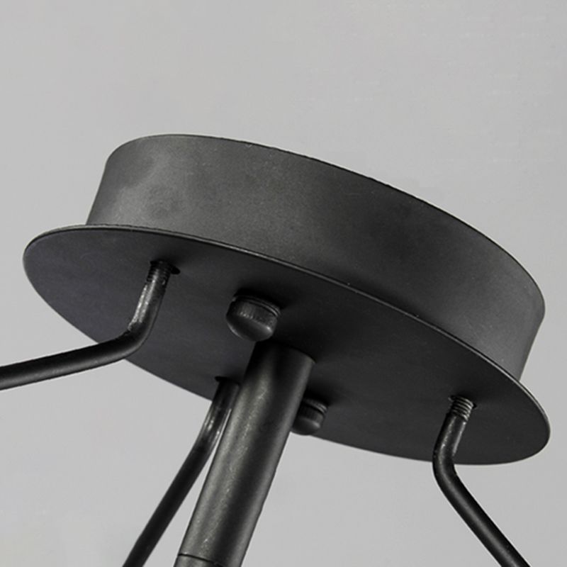 Plafonnier simple moderne semi-encastré pour salon