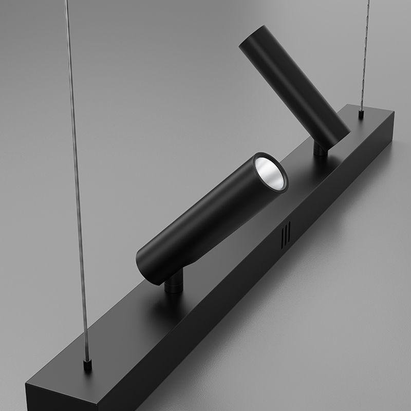 5 Light Geometric Island Lights Contemporary Metal Island Lighting Ideas