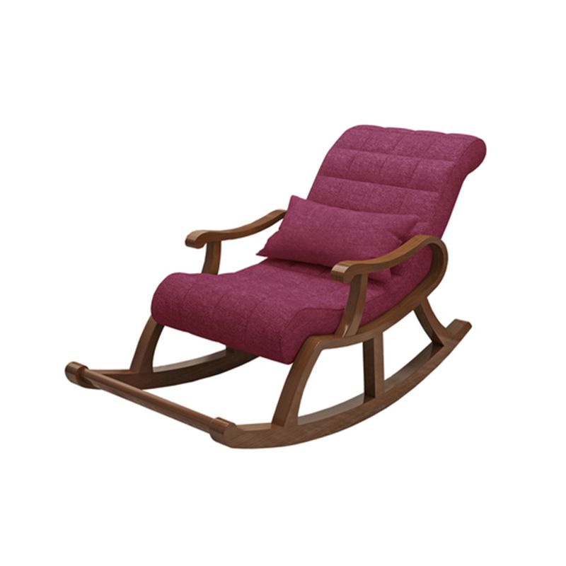 26.37" L x 59.05" W x 31.49" H Accent Chair Solid Wood Tufted Lounge Chair