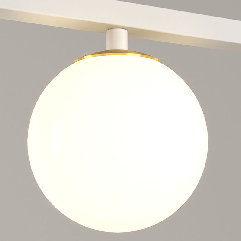 Modernism White Kitchen Island Lighting Acrylic Ceiling Light