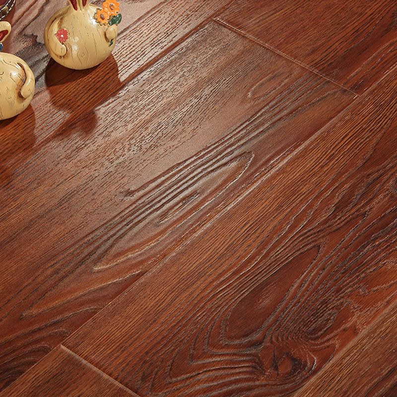 Solid Wood Laminate Floor Modern Style Laminate Floor with Scratch Resistant