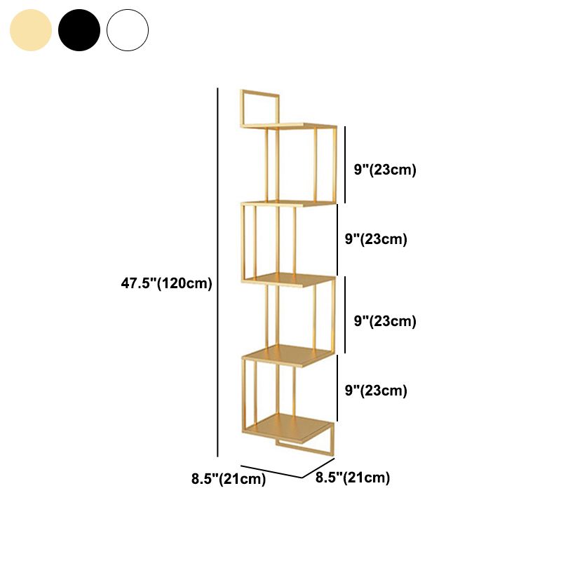 Geschlossener Buchhandel zeitgenössischer Stil Wandmontage Bücherregal für Office Home Study Room