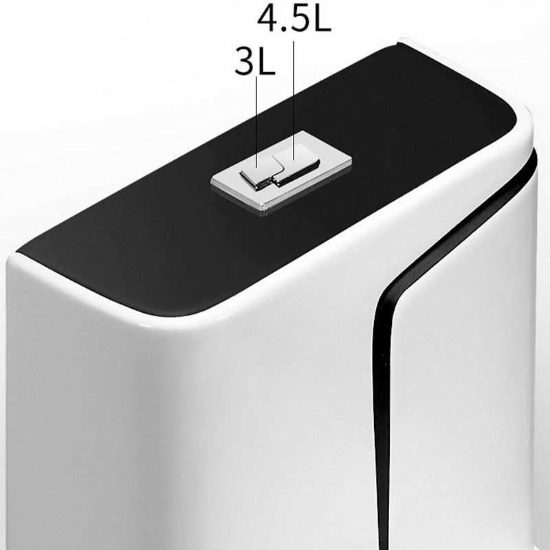 Simple Household Toilet Ceramic Siphon Jet Toilet with Pumping Mute Water-saving