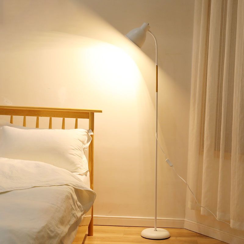 Koepel 1-licht vloerlicht Smeedijzeren moderne standaardlamp voor woonkamer