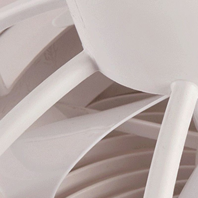 Nordic ausgehöhlte runde Lüfterlampe Metallic Schlafzimmer LED Semi Flush Deckenleuchte