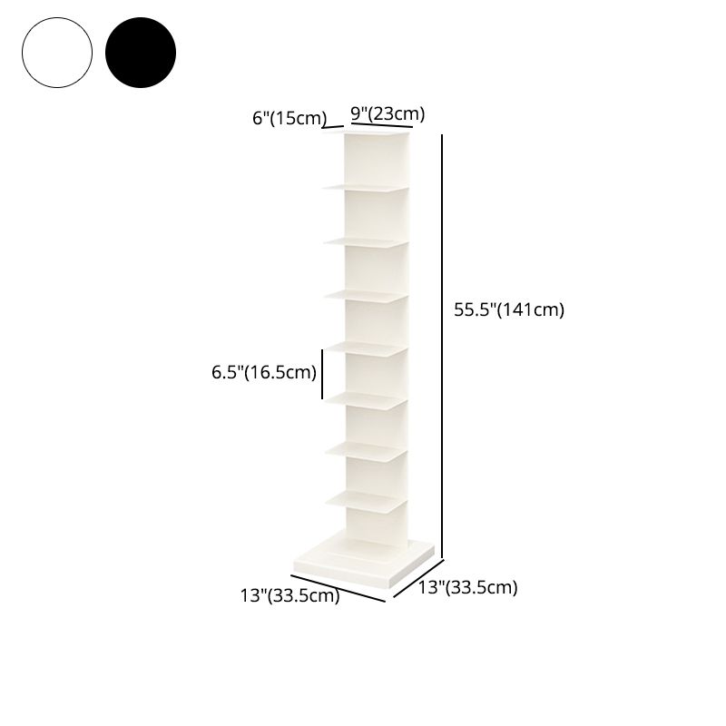 13.19"W Bookshelf Contemporary Style Invisible Bookcase for Office and Home
