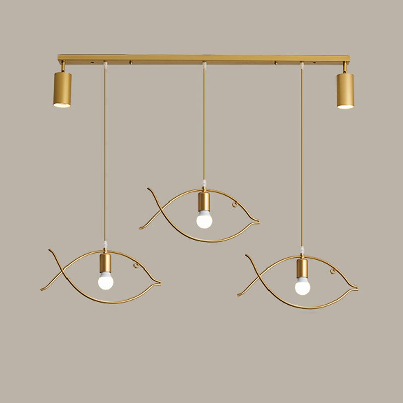 Gold Island Lights Contemporary Metal Island Lighting Ideas for Kitchen