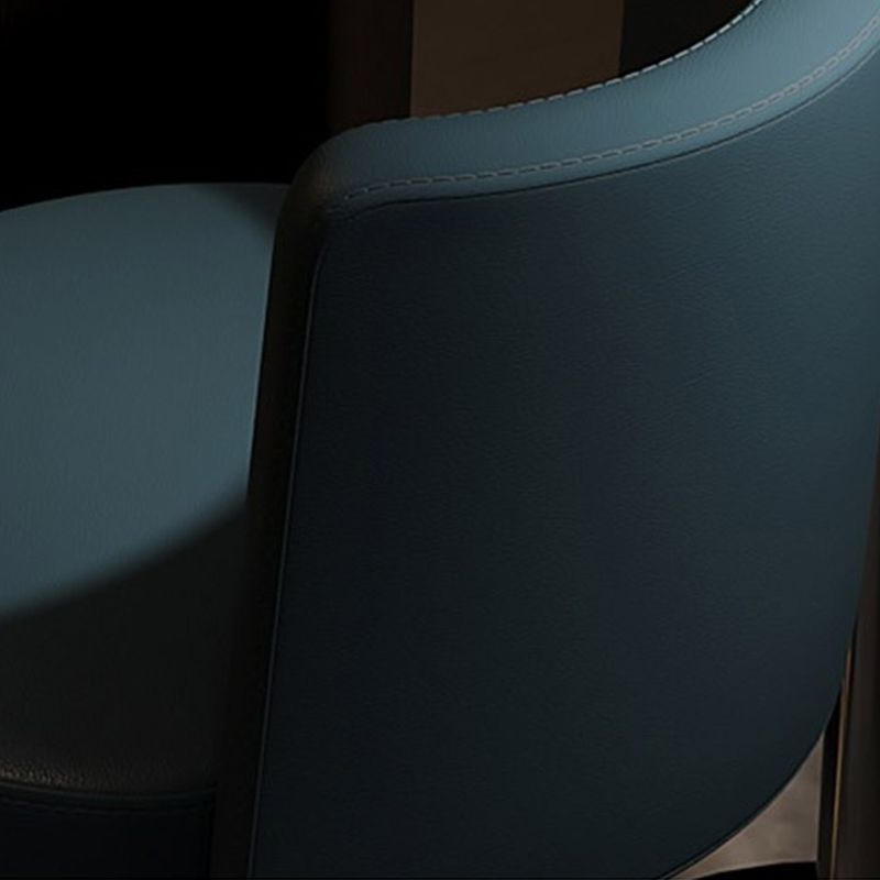 Industrial Style Liftable Bar Stool PU Leather Counter Bar Stool with Metal Legs for Home