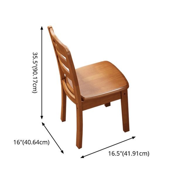 Contemporary Dining Table Sets with Solid Wood Dining Table and Chairs
