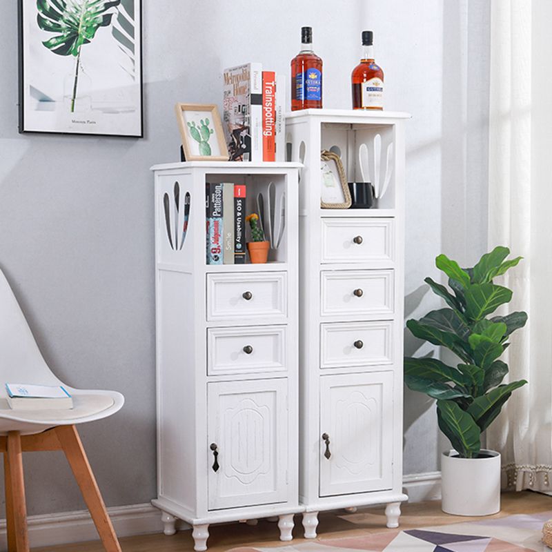 Nautical Bedroom Wooden Storage Chest Vertical 12" W Chest with Drawers