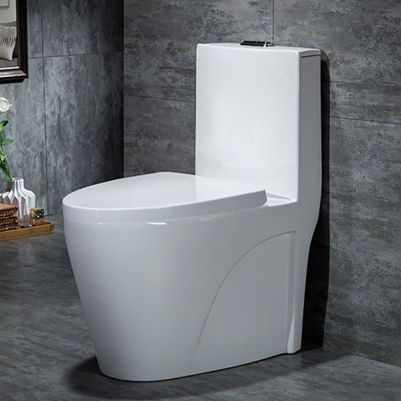 Traditional One Piece Toilet Bowl Floor Mounted White Urine Toilet for Bathroom