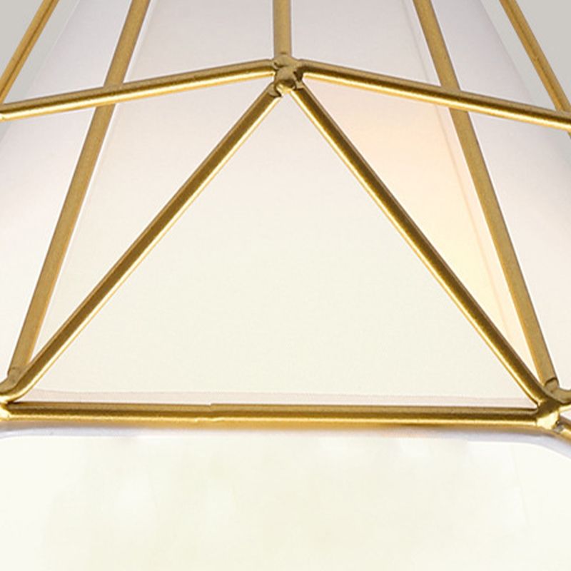 Contemporary Polished Finish Single Flush Mount Lighting Unique Iron Ceiling Light