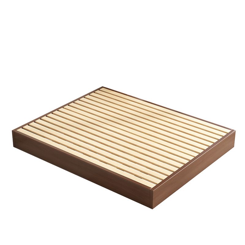 Mid-Century Modern Platform Bed Frame Solid Wood Platform Bed