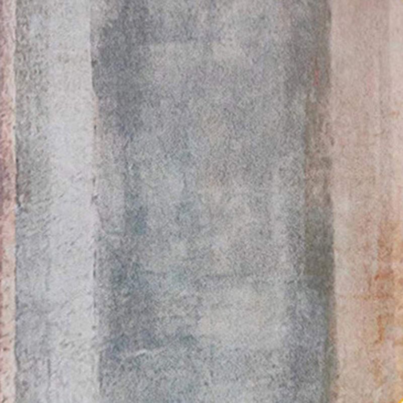 Shabby Chic Medallion Print Rug Polyester Area Rug Stain Resistant Indoor Carpet for Living Room