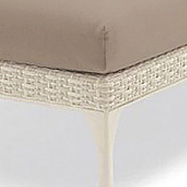 1 Piece Wicker Patio Sofa Modern UV Resistant Outdoor Patio Sofa