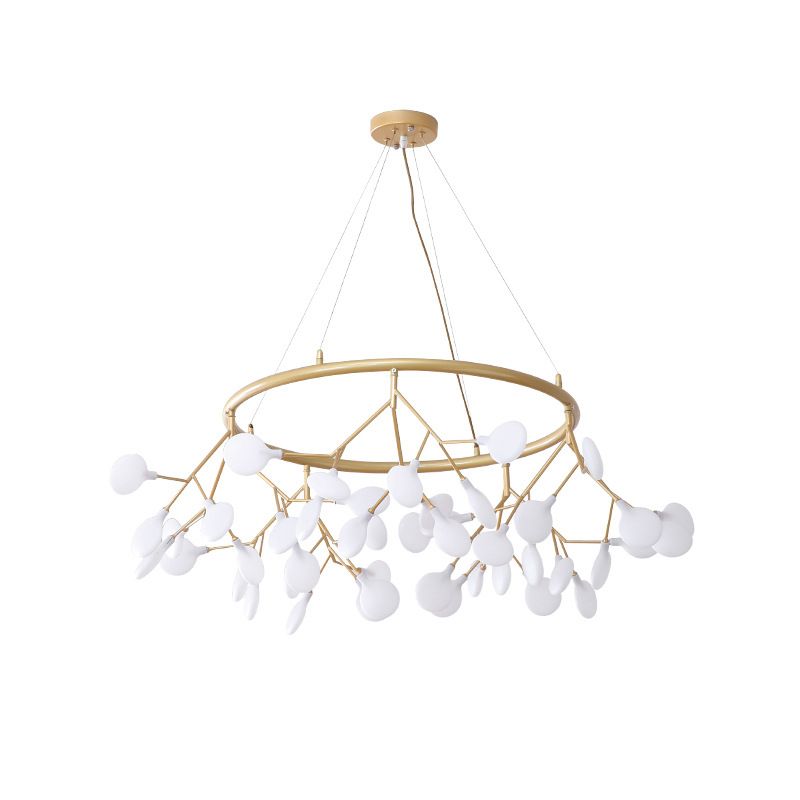 Sputnik Firefly Chandelier Lighting Minimalist Acrylic Living Room LED Pendant Light