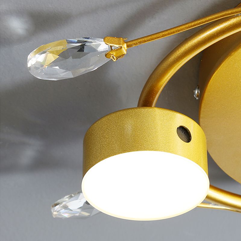 Plafonnier moderne à montage encastré Globe LED pour salon