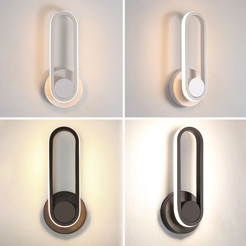 Geometric Wall Lighting Ideas Modern Metal 1 Light Wall Mount Lamp