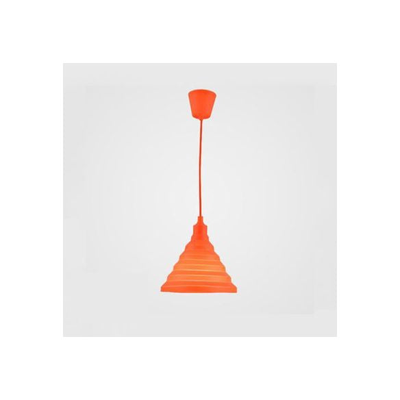 Silice Gel Babel Pendant Light Modern 1 Light Pliage Pliage Lampe suspendue en multiples couleurs