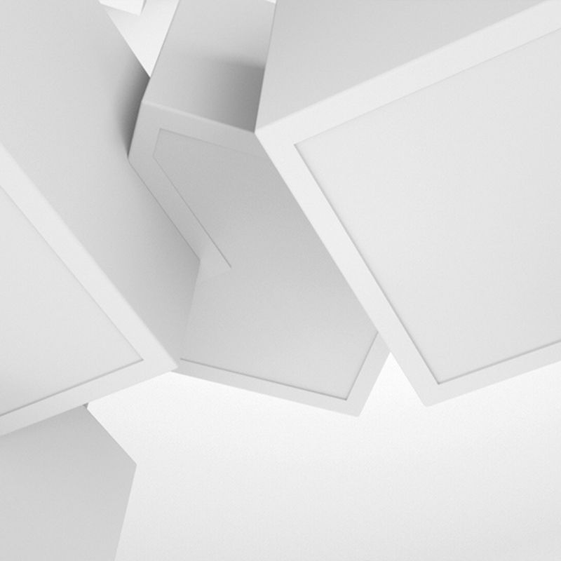 Light a LED CUBIC LAD CUBIC LADURA METALLICA SOGGIORI LIGHT PENDANTE GEOMETRICA