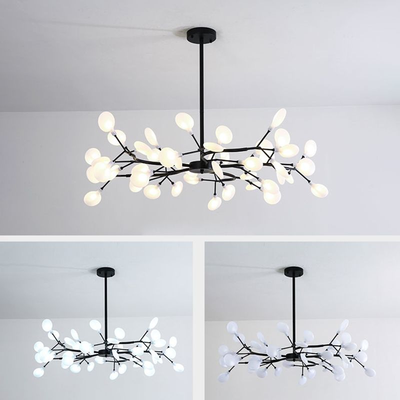 Rami di metallo lampadario lampadario a sospensione Light Style lampadario lampadario per camera da letto