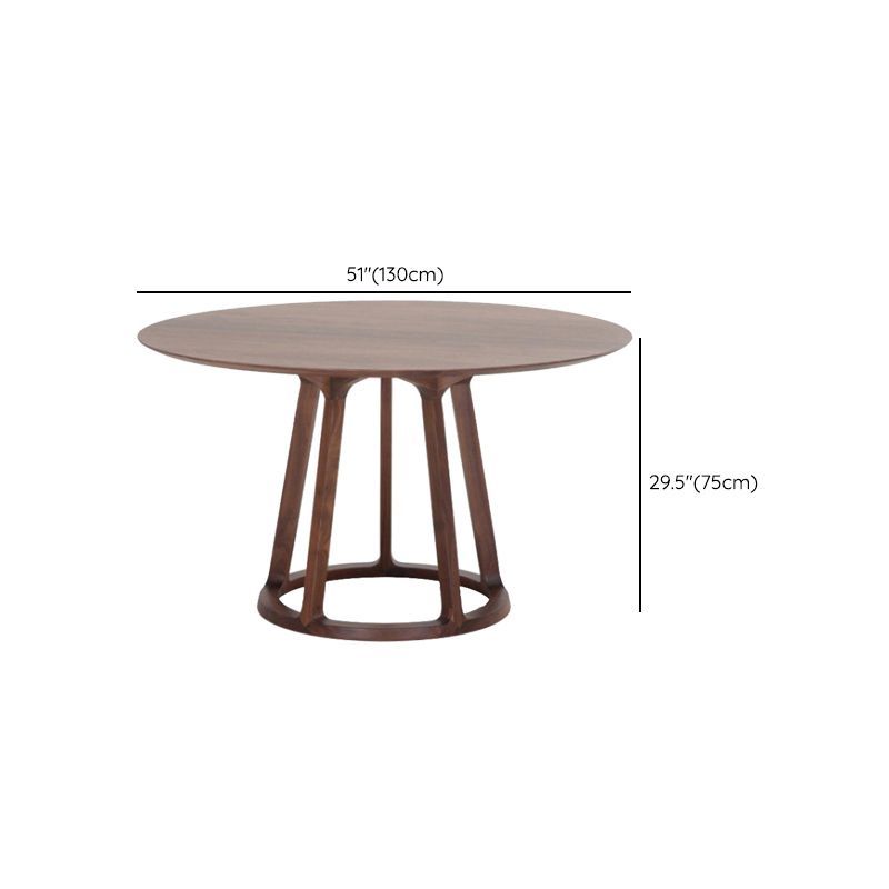 Dining Room Dinner Kitchen Table Solid Wood Round Dining Table