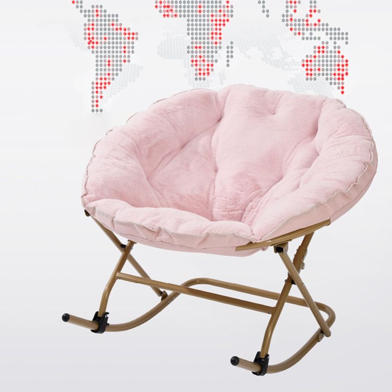 Contemporary Indoor Rocking Chair Nursery Rocking Chair for Living Room with Ottoman