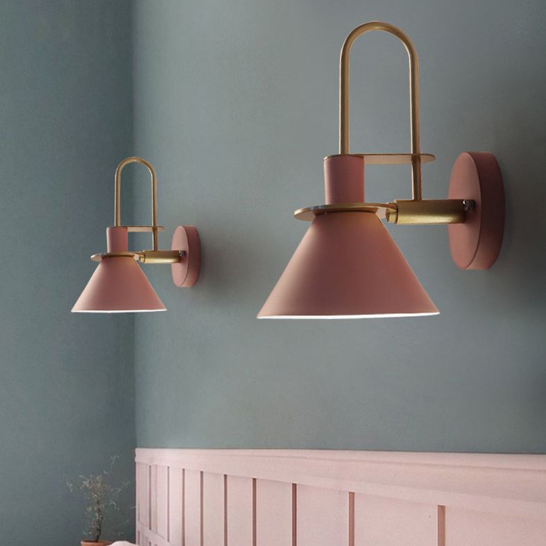 Apparecchiatura del corridoio a cono in metallo in metallo in stile Nordic