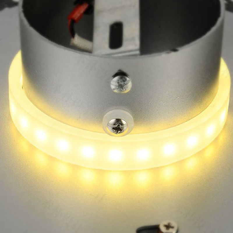 Lámpara de pared de luz de 1 luz moderna con sombra de piedra para restaurante