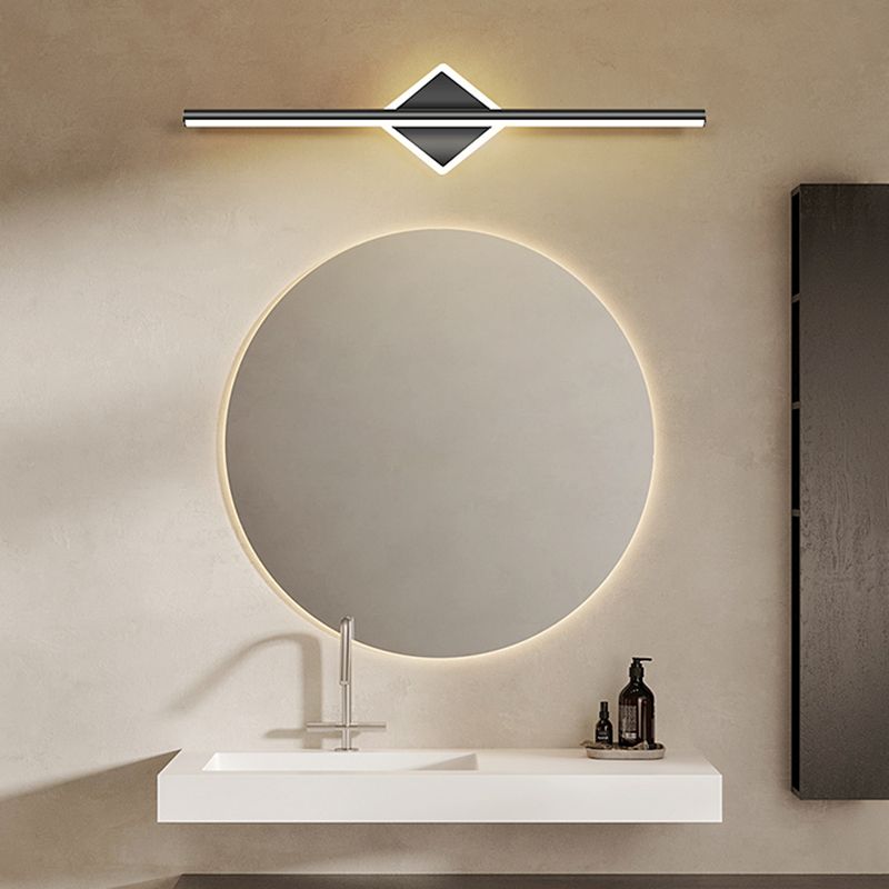 Nordic Modern Mirror Light Long Strip Mirror Lamp Fixture for Bathroom