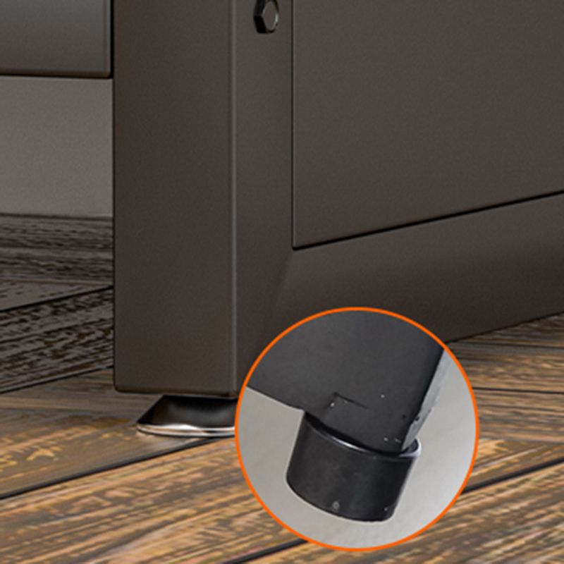 10" Wide Standard Bookcase and Steel Open Book Shelf with Rectangular Shelves