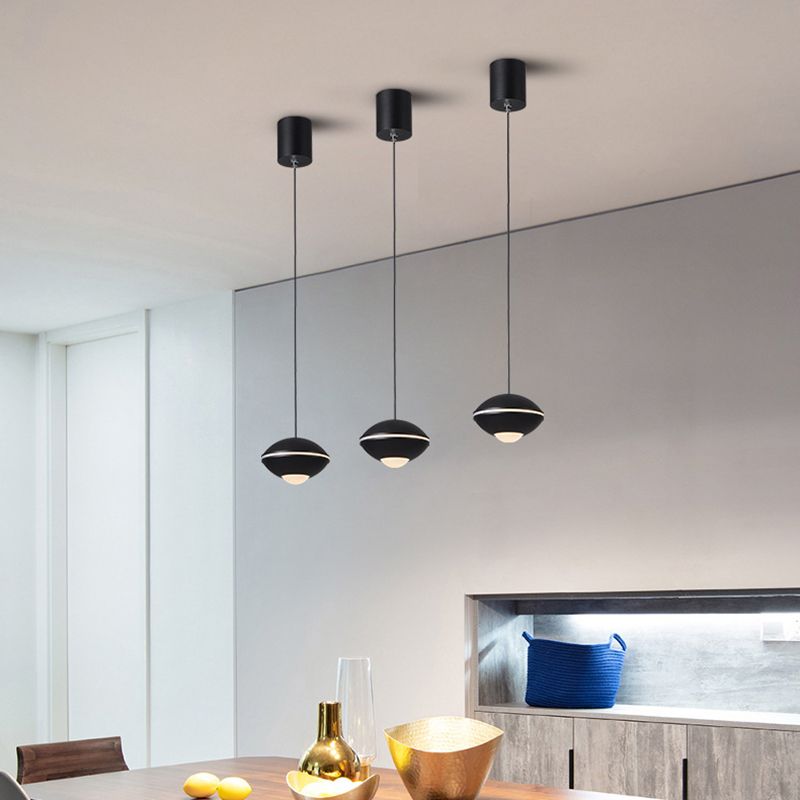Lámpara de mini lámpara colgante en forma de OVNI de aluminio LED LED LED