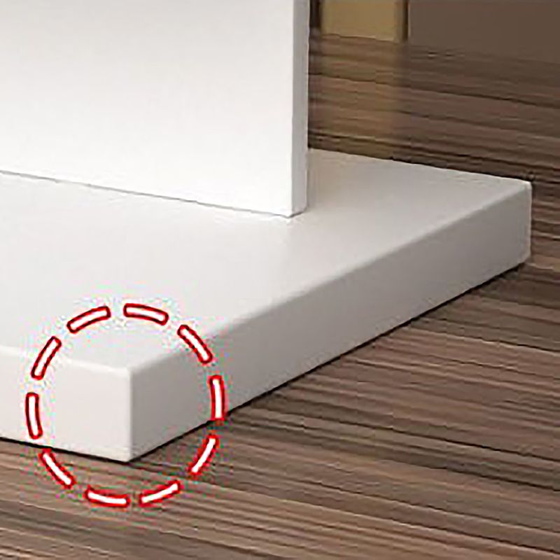 Vertical with Shelves Shelf Bookcase Stackable Engineered Wood Bookcase 13.8" Wide