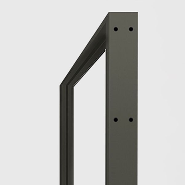 Tempered Shower Door Framed Scratch Resistant Shower Bath Door