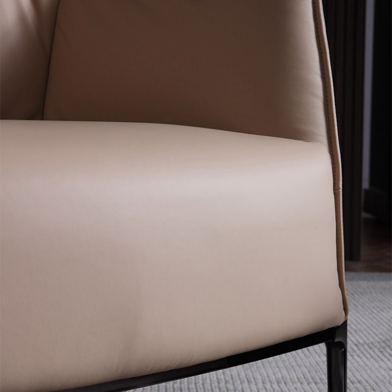 Barrel Chair 31.49" L x 33.46" W x 31.49" H Arms Included Barrel Accent Chair